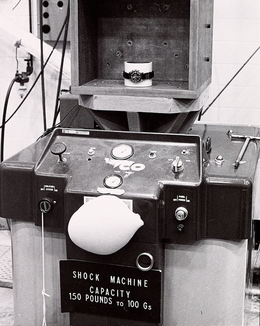 NASA's shock and vibration test machine