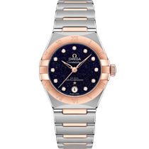 星座<span class="nowrap">系列</span> 29毫米, 精钢-Sedna™ 18k金表壳 搭配 精钢-Sedna™ 18k金表链 - 13120292053002