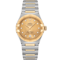 星座<span class="nowrap">系列</span> 29毫米, 精钢-黄色18 k金表壳 搭配 精钢-黄色18 k金表链 - 13120292058001