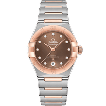 星座<span class="nowrap">系列</span> 29毫米, 精钢-Sedna™ 18k金表壳 搭配 精钢-Sedna™ 18k金表链 - 13120292063001