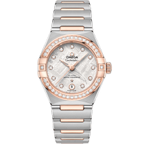 星座<span class="nowrap">系列</span> 29毫米, 精钢-Sedna™ 18k金表壳 搭配 精钢-Sedna™ 18k金表链 - 13125292099001