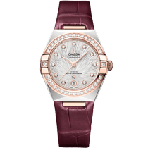 星座<span class="nowrap">系列</span> 29毫米, 精钢-Sedna™ 18k金表壳 搭配 鳄鱼皮 - 13128292052001