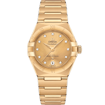 星座<span class="nowrap">系列</span> 29毫米, 黄色18 k金表壳 搭配 黄色18 k金表链 - 13150292058001