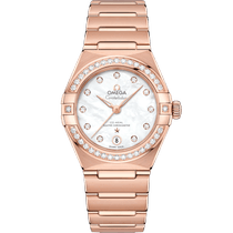 星座<span class="nowrap">系列</span> 29毫米, Sedna™ 18k金表壳 搭配 Sedna™ 18k金表链 - 13155292055001