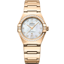 星座<span class="nowrap">系列</span> 29毫米, Moonshine 18k金表壳 搭配 Moonshine 18k金表链 - 13155292055003