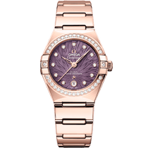 星座<span class="nowrap">系列</span> 29毫米, Sedna™ 18k金表壳 搭配 Sedna™ 18k金表链 - 13155292060001