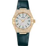 星座<span class="nowrap">系列</span> 29毫米, 黄色18 k金表壳 搭配 皮表带 - 13158292099002