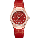 星座<span class="nowrap">系列</span> 29毫米, Sedna™ 18k金表壳 搭配 皮表带 - 13158292099005