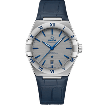 星座<span class="nowrap">系列</span> 39毫米, 精钢表壳 搭配 皮表带 - 13113392006002