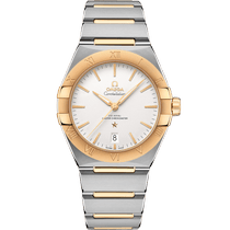 星座<span class="nowrap">系列</span> 39毫米, 精钢-黄色18 k金表壳 搭配 精钢-黄色18 k金表链 - 13120392002002