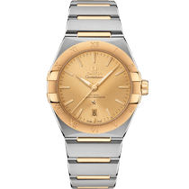 星座<span class="nowrap">系列</span> 39毫米, 精钢-黄色18 k金表壳 搭配 精钢-黄色18 k金表链 - 13120392008001