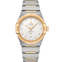 星座<span class="nowrap">系列</span> 39毫米, 精钢-黄色18 k金表壳 搭配 精钢-黄色18 k金表链 - 13120392052002