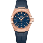 星座<span class="nowrap">系列</span> 39毫米, Sedna™ 18k金表壳 搭配 皮表带 - 13153392003001