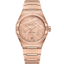 星座<span class="nowrap">系列</span> 41毫米, Sedna™ 18k金表壳 搭配 Sedna™ 18k金表链 - 13150412199002