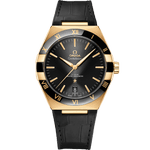 星座<span class="nowrap">系列</span> 41毫米, 黄色18 k金表壳 搭配 皮表带 - 13163412101001