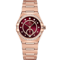 星座<span class="nowrap">系列</span> 34毫米, Sedna™ 18k金表壳 搭配 Sedna™ 18k金表链 - 13155342061001