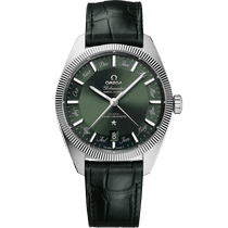 星座系列 尊霸<span class="nowrap">腕表</span> 41毫米, 精钢表壳 搭配 皮表带 - 13033412210001