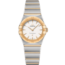 星座<span class="nowrap">系列</span> 25毫米, 精钢-黄色18 k金表壳 搭配 精钢-黄色18 k金表链 - 13120256002002