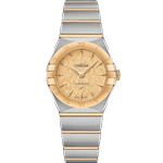 星座<span class="nowrap">系列</span> 25毫米, 精钢-黄色18 k金表壳 搭配 精钢-黄色18 k金表链 - 13120256008001