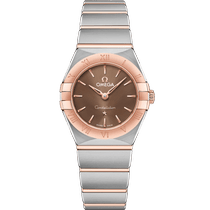 星座<span class="nowrap">系列</span> 25毫米, 精钢-Sedna™ 18k金表壳 搭配 精钢-Sedna™ 18k金表链 - 13120256013001