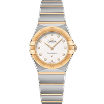 星座<span class="nowrap">系列</span> 25毫米, 精钢-黄色18 k金表壳 搭配 精钢-黄色18 k金表链 - 13120256052002