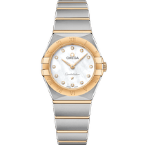 星座<span class="nowrap">系列</span> 25毫米, 精钢-黄色18 k金表壳 搭配 精钢-黄色18 k金表链 - 13120256055002