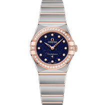 星座<span class="nowrap">系列</span> 25毫米, 精钢-Sedna™ 18k金表壳 搭配 精钢-Sedna™ 18k金表链 - 13125256053002