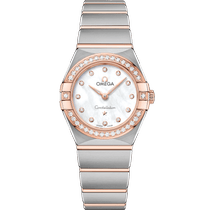 星座<span class="nowrap">系列</span> 25毫米, 精钢-Sedna™ 18k金表壳 搭配 精钢-Sedna™ 18k金表链 - 13125256055001