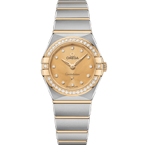 星座<span class="nowrap">系列</span> 25毫米, 精钢-黄色18 k金表壳 搭配 精钢-黄色18 k金表链 - 13125256058001