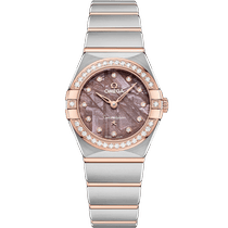 星座<span class="nowrap">系列</span> 25毫米, 精钢-Sedna™ 18k金表壳 搭配 精钢-Sedna™ 18k金表链 - 13125256099001