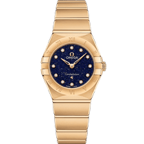 星座<span class="nowrap">系列</span> 25毫米, 黄色18 k金表壳 搭配 黄色18 k金表链 - 13150256053001