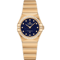 星座<span class="nowrap">系列</span> 25毫米, 黄色18 k金表壳 搭配 黄色18 k金表链 - 13155256053001