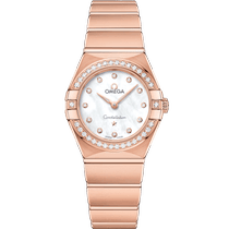 星座<span class="nowrap">系列</span> 25毫米, Sedna™ 18k金表壳 搭配 Sedna™ 18k金表链 - 13155256055001