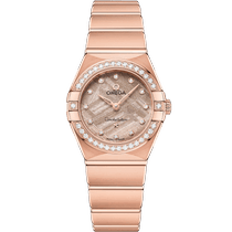 星座<span class="nowrap">系列</span> 25毫米, Sedna™ 18k金表壳 搭配 Sedna™ 18k金表链 - 13155256099002