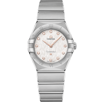 星座<span class="nowrap">系列</span> 28毫米, 精钢表壳 搭配 精钢表链 - 13110286052001