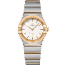 星座<span class="nowrap">系列</span> 28毫米, 精钢-黄色18 k金表壳 搭配 精钢-黄色18 k金表链 - 13120286002002