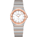 星座<span class="nowrap">系列</span> 28毫米, 精钢-Sedna™ 18k金表壳 搭配 精钢-Sedna™ 18k金表链 - 13120286005001