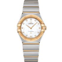 星座<span class="nowrap">系列</span> 28毫米, 精钢-黄色18 k金表壳 搭配 精钢-黄色18 k金表链 - 13120286055002