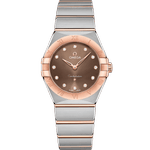 星座<span class="nowrap">系列</span> 28毫米, 精钢-Sedna™ 18k金表壳 搭配 精钢-Sedna™ 18k金表链 - 13120286063001