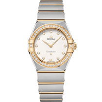 星座<span class="nowrap">系列</span> 28毫米, 精钢-黄色18 k金表壳 搭配 精钢-黄色18 k金表链 - 13125286052002