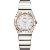 星座<span class="nowrap">系列</span> 28毫米, 精钢-Sedna™ 18k金表壳 搭配 精钢-Sedna™ 18k金表链 - 13125286055003