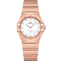 星座<span class="nowrap">系列</span> 28毫米, Sedna™ 18k金表壳 搭配 Sedna™ 18k金表链 - 13150286055001