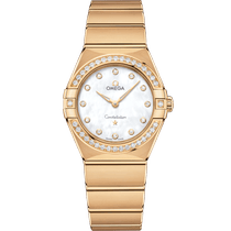 星座<span class="nowrap">系列</span> 28毫米, 黄色18 k金表壳 搭配 黄色18 k金表链 - 13155286055002