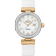 碟飞<span class="nowrap">系列</span> 34毫米, 精钢-黄色18 k金表壳 搭配 皮表带 - 42527342055003