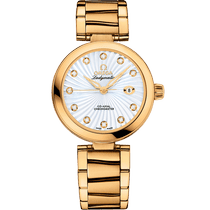 碟飞<span class="nowrap">系列</span> 34毫米, 黄色18 k金表壳 搭配 黄色18 k金表链 - 42560342055002