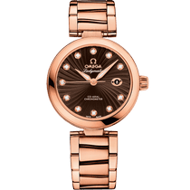 碟飞<span class="nowrap">系列</span> 34毫米, 红色k金表壳 搭配 红色k金表链 - 42560342063001