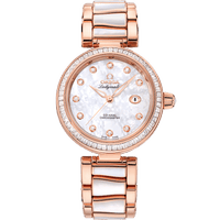 碟飞系列 Ladymat<span class="nowrap">ic</span> 34毫米, Sedna™ 18k金表壳 搭配 Sedna™ 18k金表链 - 42565342055007