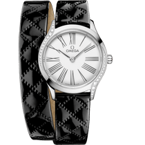 碟飞系列 Mini名典<span class="nowrap">腕表</span> 26毫米, 精钢表壳 搭配 皮表带 - 42817266004007