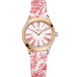 碟飞<span class="nowrap">系列</span> 26毫米, Moonshine 18k金表壳 搭配 “茹伊印花”（toile de jouy） - 42857266004003