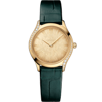 碟飞<span class="nowrap">系列</span> 26毫米, Moonshine 18k金表壳 搭配 鳄鱼皮 - 42858266099001